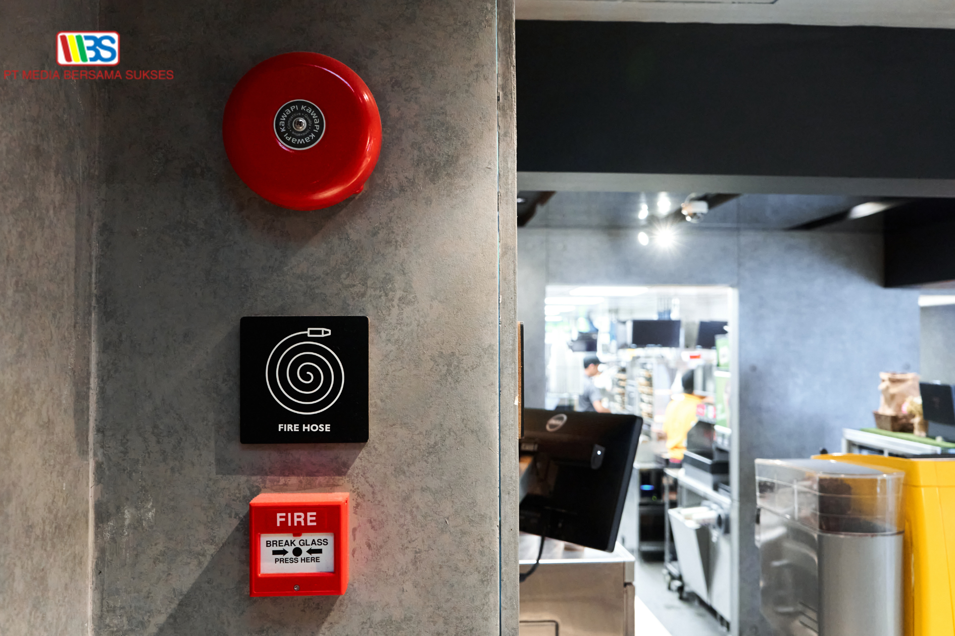 sistem alarm kebakaran